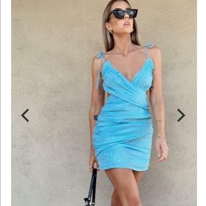 Cali Style Aqua Dress👗